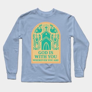 God Be With You Church Christian Christianity Long Sleeve T-Shirt